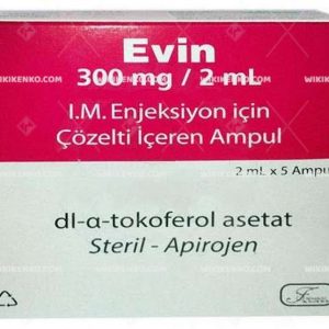 Evin I.M. Injection Icin Solution Iceren Ampul