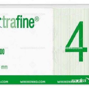 Extrafine Insulin Kalem Needle  4 Mm