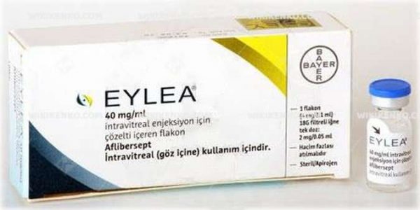 Eylea Intravitreal Injection Icin Solution Iceren Vial