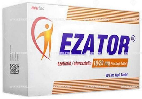 Ezator Film Coated Tablet 20 Mg