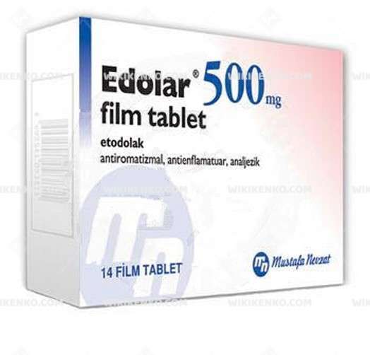Edolar Film Tablet 500 Mg