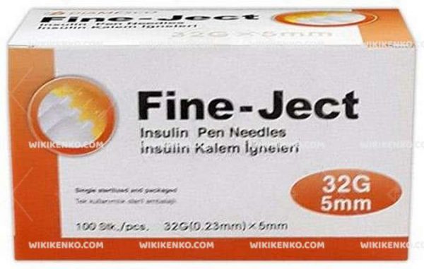 Fine - Ject Insulin Kalem Needle 5 Mm (32G)