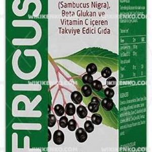 Firigus Karamurver (Sambucus Nigra), Beta Glukan, Ve Vitamin C Iceren Teg