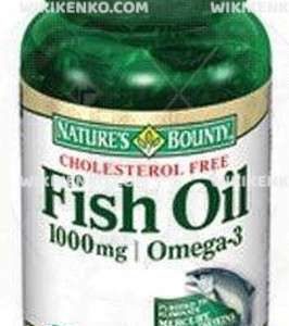 Fish Oil Soft Gelatin Capsule 1000 Mg
