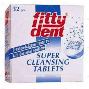 Fitty Dent Dis Protezi Temizleme Tablet