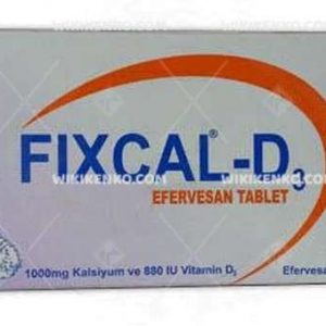 Fixcal - D3 Efervesan Tablet