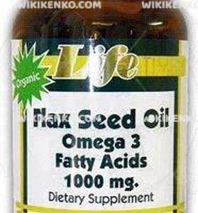 Life Time Flax Seed Oil Soft Gelatin Capsule