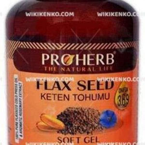 Proherb The Natural Life Flax Seed Keten Tohumu Yagi Omega 3,6,9 Teg