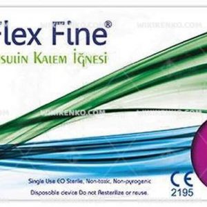 Flex Fine Insulin Kalem Needle   6 Mm