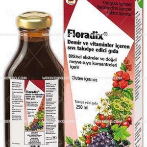 Floradix Demir Ve Vitamins Iceren Liquid Takviye Edici Gida