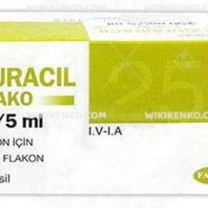Fluorouracil – Farmako I.V. Injection Icin Solution Iceren Vial 250 Mg