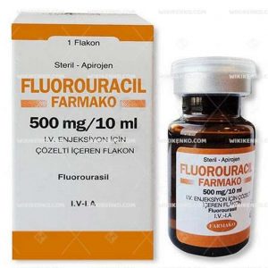 Fluorouracil – Farmako I.V. Injection Icin Solution Iceren Vial 500 Mg