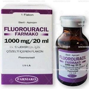 Fluorouracil – Farmako I.V. Injection Icin Solution Iceren Vial 1000 Mg