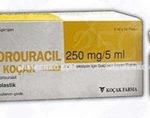 Fluorouracil – Kocak I.V. Injection Icin Solution Iceren Vial 250 Mg