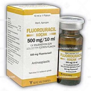 Fluorouracil – Kocak I.V. Injection Icin Solution Iceren Vial 500 Mg
