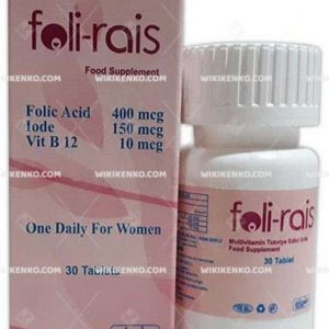 Folirais Folik Asit – Iyot – Vitamin B12 Takviye Edici Gida