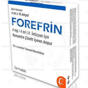 Forefrin I.V. Infusion Icin Konsantre Solution Iceren Ampul