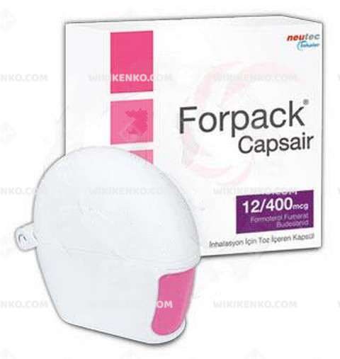 Forpack Capsair Inhalation Icin Powder Iceren Capsule 400 Mcg
