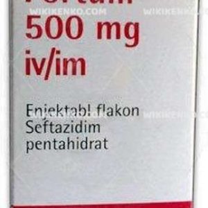 Fortum Injection Vial 500 Mg