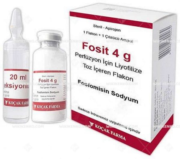 Fosit 4 G IV Perfuzyon Icin Liyofilize Powder Iceren