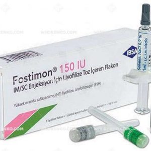 Fostimon I.M./S.C. Injection Icin Liyofilize Powder Iceren Vial + Cozucu Iceren Kullanima Hazir Enj.  150