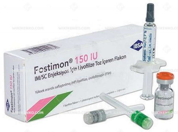 Fostimon I.M./S.C. Injection Icin Liyofilize Powder Iceren Vial + Cozucu Iceren Kullanima Hazir Enj. 150