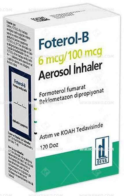 Foterol - B Aerosol Inhaler