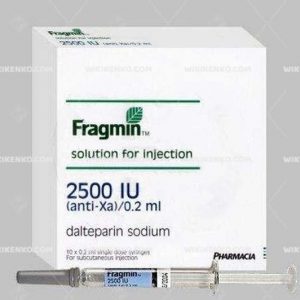 Fragmin Sc Injection Solution Iceren Tek Doz Injector  2.500 Iu/0.2Ml