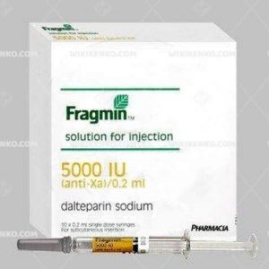 Fragmin Sc Injection Solution Iceren Tek Doz Injector  5.000 Iu/0.2Ml