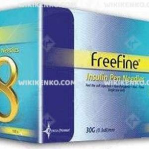Freefine Insulin Kalemi Needle Uclari 8 Mm