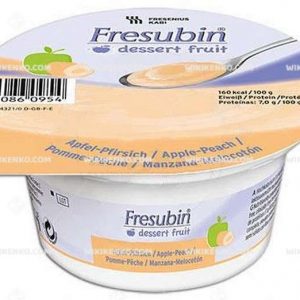 Fresubin Dessert Fruit Elma - Seftali Aromali