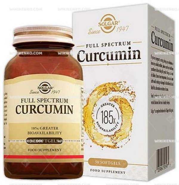 Full Spectrum Curcumin Soft Capsule