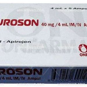 Furoson Im/Iv Injection Solution Iceren Ampul   40 Mg/4Ml