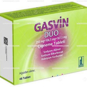 Gasvin Duo Chewable Tablet