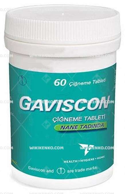 Gaviscon Chewable Tablet
