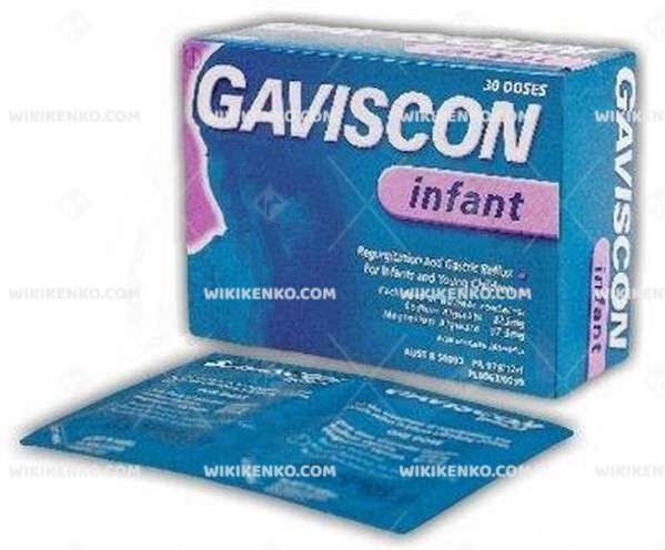 Gaviscon Infant Oral Solution Icin Powder