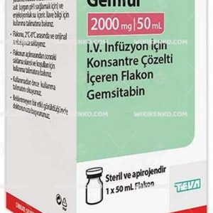 Gemful I.V. Infusion Icin Konsantre Solution Iceren Vial 2000 Mg