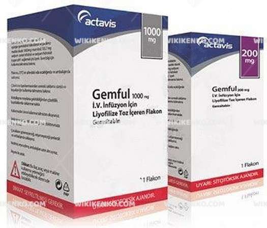 Gemful I.V. Infusion Icin Liyofilize Powder Iceren Vial 200 Mg