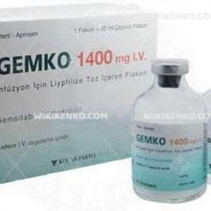 Gemko Iv Infusion Icin Liyofilize Powder Iceren Vial 1400 Mg