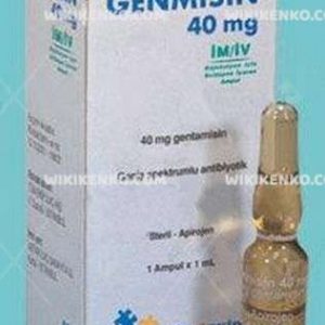 Genmisin Im/Iv Injection Icin Solution Iceren Ampul 40 Mg/Ml