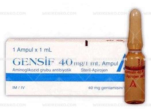 Gensif Ampul 40 Mg/2Ml