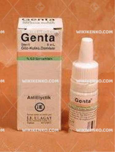 Genta Sterile Eye - Ear Drops