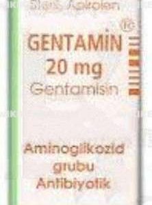 Gentamin Ampul 20 Mg/2Ml