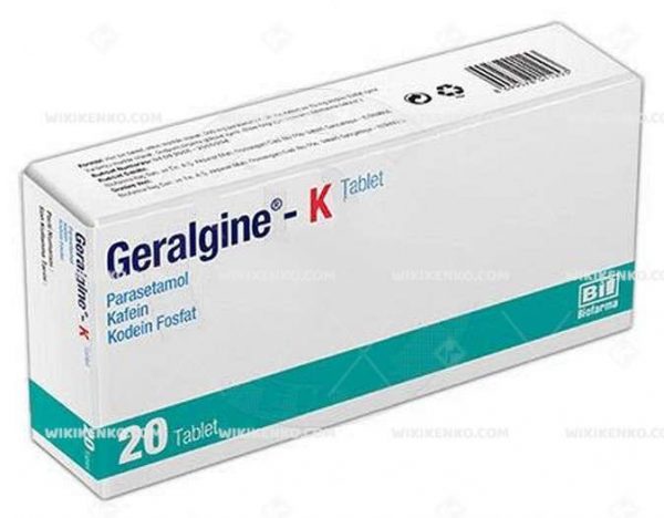 Geralgine-K Tablet