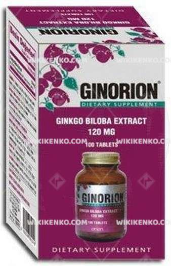 Ginorion Tablet 120 Mg