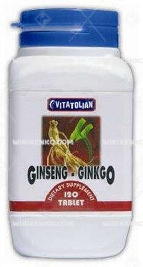 Ginseng - Ginkgo Biloba Tablet