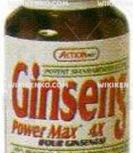 Ginseng Power Max 4X 100 Capsules