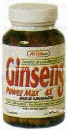 Ginseng Power Max 4X 100 Capsules