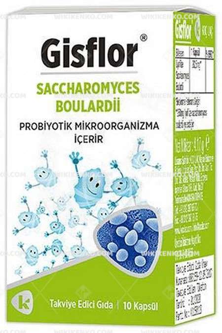 Gisflor Probiotic Microorganism Capsule Takviye Edici Gida