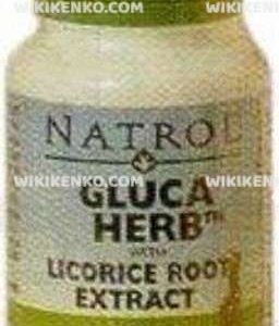 Gluca Herb With Llcorice Root Extract 60 Capsules